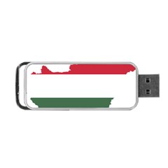 Hungary Country Europe Flag Portable Usb Flash (one Side) by Sapixe