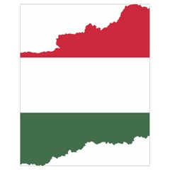 Hungary Country Europe Flag Drawstring Bag (small) by Sapixe