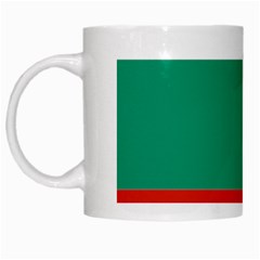 Bulgaria Country Europe Flag White Mugs by Sapixe