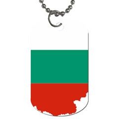 Bulgaria Country Europe Flag Dog Tag (one Side) by Sapixe