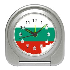 Bulgaria Country Europe Flag Travel Alarm Clock by Sapixe