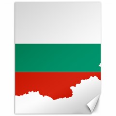 Bulgaria Country Europe Flag Canvas 12  X 16  by Sapixe