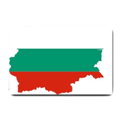 Bulgaria Country Europe Flag Small Doormat  by Sapixe