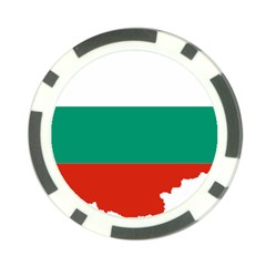 Bulgaria Country Europe Flag Poker Chip Card Guard by Sapixe