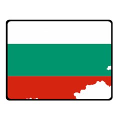 Bulgaria Country Europe Flag Fleece Blanket (small) by Sapixe