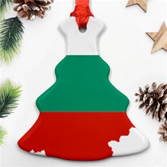 Bulgaria Country Europe Flag Ornament (christmas Tree)  by Sapixe