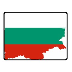 Bulgaria Country Europe Flag Double Sided Fleece Blanket (small)  by Sapixe