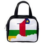 Central African Republic Flag Map Classic Handbag (One Side) Front