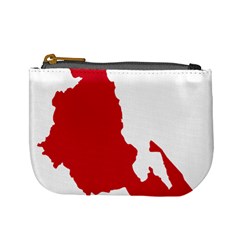 Malawi Flag Map Geography Outline Mini Coin Purse by Sapixe