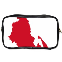 Malawi Flag Map Geography Outline Toiletries Bag (two Sides) by Sapixe