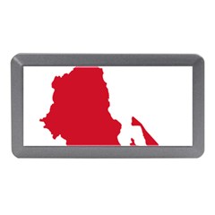 Malawi Flag Map Geography Outline Memory Card Reader (mini) by Sapixe