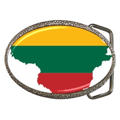 Lithuania Country Europe Flag Belt Buckles by Sapixe