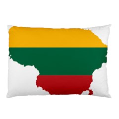 Lithuania Country Europe Flag Pillow Case by Sapixe