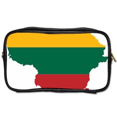 Lithuania Country Europe Flag Toiletries Bag (two Sides) by Sapixe