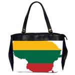 Lithuania Country Europe Flag Oversize Office Handbag (2 Sides) Front