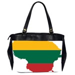 Lithuania Country Europe Flag Oversize Office Handbag (2 Sides) Back