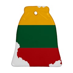 Lithuania Country Europe Flag Ornament (bell) by Sapixe