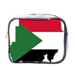 Sudan Flag Map Geography Outline Mini Toiletries Bag (one Side) by Sapixe