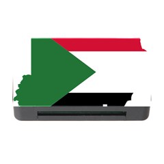 Sudan Flag Map Geography Outline Memory Card Reader With Cf by Sapixe