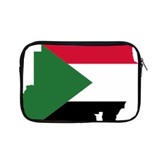 Sudan Flag Map Geography Outline Apple Ipad Mini Zipper Cases by Sapixe