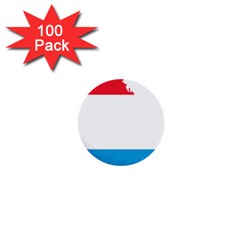 Luxembourg Country Europe Flag 1  Mini Buttons (100 Pack)  by Sapixe