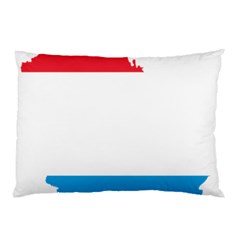 Luxembourg Country Europe Flag Pillow Case by Sapixe