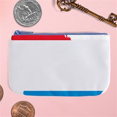 Luxembourg Country Europe Flag Large Coin Purse by Sapixe