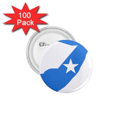 Somalia Flag Map Geography Outline 1 75  Buttons (100 Pack)  by Sapixe