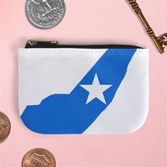 Somalia Flag Map Geography Outline Mini Coin Purse by Sapixe