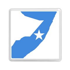 Somalia Flag Map Geography Outline Memory Card Reader (square) by Sapixe