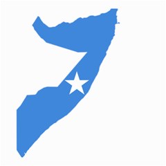 Somalia Flag Map Geography Outline Small Garden Flag (two Sides) by Sapixe