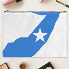 Somalia Flag Map Geography Outline Cosmetic Bag (xxxl) by Sapixe