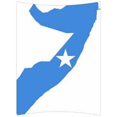 Somalia Flag Map Geography Outline Back Support Cushion by Sapixe