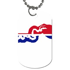 Gambia Flag Map Geography Outline Dog Tag (two Sides) by Sapixe