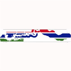 Gambia Flag Map Geography Outline Small Bar Mats by Sapixe