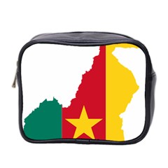 Cameroon Flag Map Geography Mini Toiletries Bag (two Sides) by Sapixe