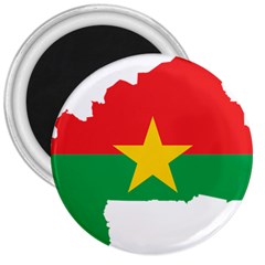 Burkina Faso Flag Map Geography 3  Magnets