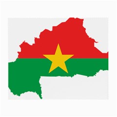 Burkina Faso Flag Map Geography Small Glasses Cloth by Sapixe