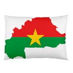 Burkina Faso Flag Map Geography Pillow Case 26.62 x18.9  Pillow Case