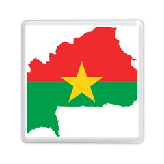 Burkina Faso Flag Map Geography Memory Card Reader (square) by Sapixe