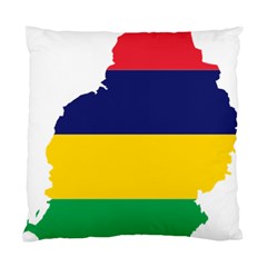 Mauritius Flag Map Geography Standard Cushion Case (one Side) by Sapixe