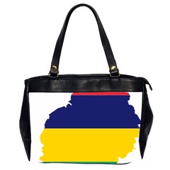 Mauritius Flag Map Geography Oversize Office Handbag (2 Sides)