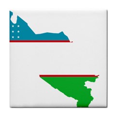 Borders Country Flag Geography Map Tile Coaster by Sapixe