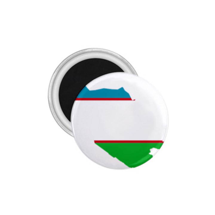 Borders Country Flag Geography Map 1.75  Magnets