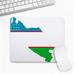 Borders Country Flag Geography Map Large Mousepads by Sapixe