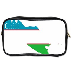 Borders Country Flag Geography Map Toiletries Bag (two Sides) by Sapixe