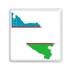 Borders Country Flag Geography Map Memory Card Reader (square) by Sapixe