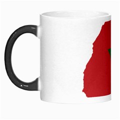 Morocco Flag Map Geography Outline Morph Mugs by Sapixe