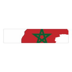 Morocco Flag Map Geography Outline Velvet Scrunchie by Sapixe