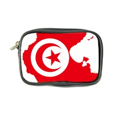 Tunisia Flag Map Geography Outline Coin Purse by Sapixe